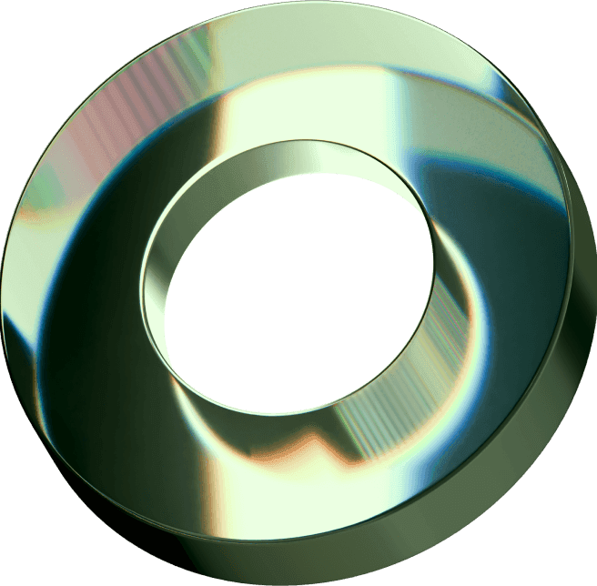 Iridescent 3D Element